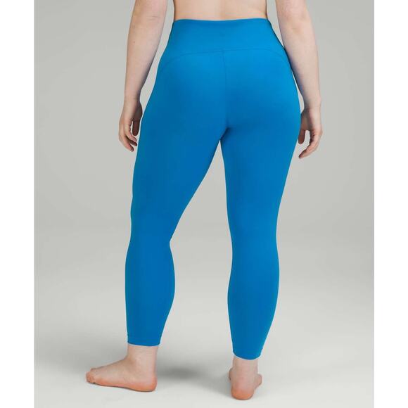 Lululemon InStill High‑Rise Tight 25” SmoothCover Sze 2 Blue - Picture 4 of 7